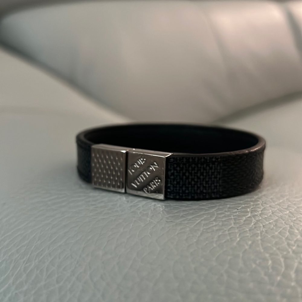 Louis Vuitton Graphite Bracelet
